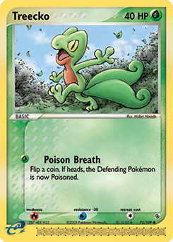 Treecko — Ruby & Sapphire 075