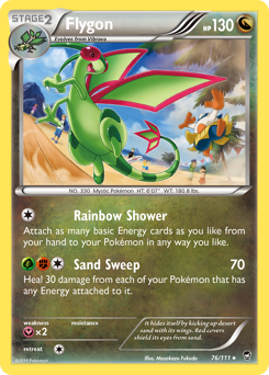 Flygon — Furious Fists 076