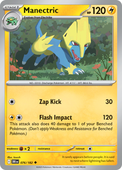 Manectric — Destined Rivals 076