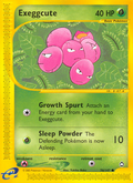 Exeggcute — Aquapolis 076