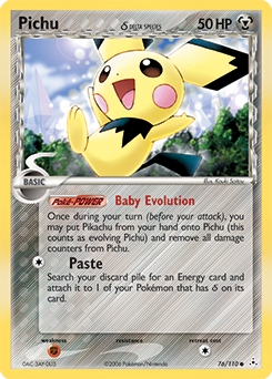 Pichu δ — Holon Phantoms 076