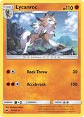 Lycanroc — Burning Shadows 076