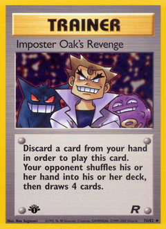 Imposter Oak's Revenge — Team Rocket 076