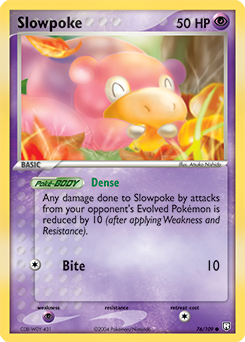 Slowpoke — Team Rocket Returns 076