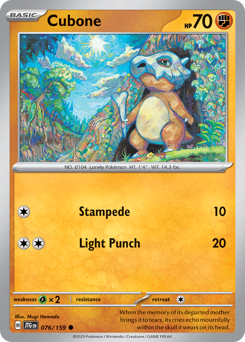 Cubone — Journey Together 076