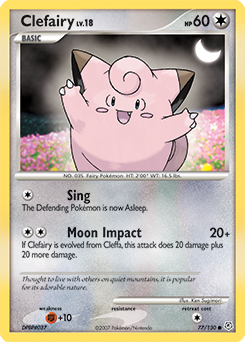 Clefairy — Diamond & Pearl 077