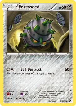 Ferroseed — Next Destinies 077