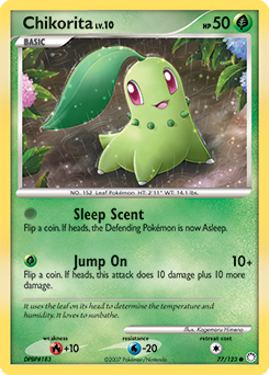 Chikorita — Mysterious Treasures 077
