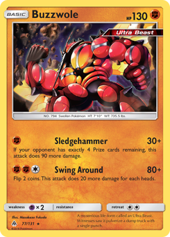 Buzzwole — Forbidden Light 077