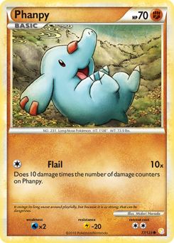 Phanpy — HeartGold & SoulSilver 077