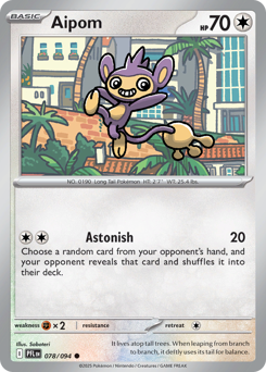 Aipom — Phantasmal Flames 078