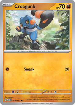 Croagunk — Mega Evolution 078