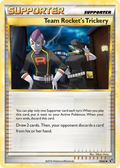 Team Rocket's Trickery — HS—Undaunted 078