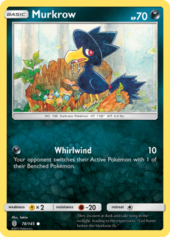 Murkrow — Guardians Rising 078