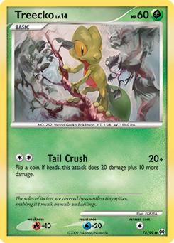 Treecko — Arceus 078