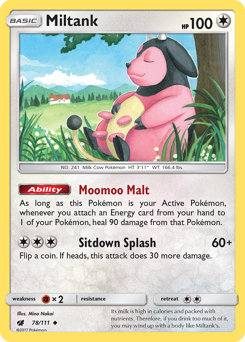 Miltank — Crimson Invasion 078