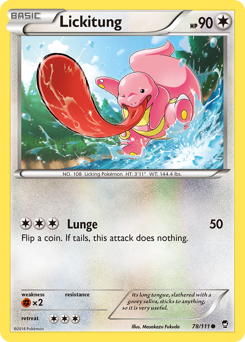 Lickitung — Furious Fists 078
