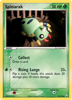 Spinarak — Team Rocket Returns 078