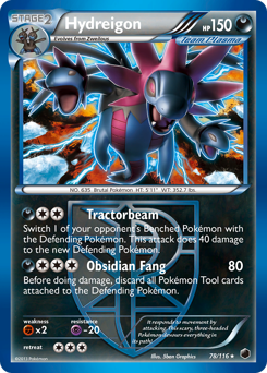 Hydreigon — Plasma Freeze 078