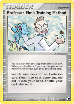Professor Elm's Training Method — Dragon Frontiers 079