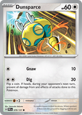 Dunsparce — Prismatic Evolutions 079