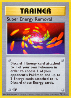 Super Energy Removal — Base 079