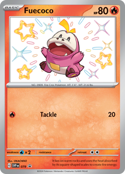 Fuecoco — Scarlet & Violet Black Star Promos 079