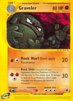 Graveler — Expedition Base Set 079