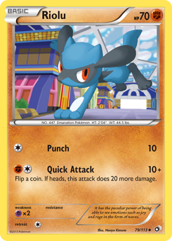 Riolu — Legendary Treasures 079