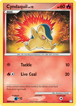 Cyndaquil — Mysterious Treasures 079