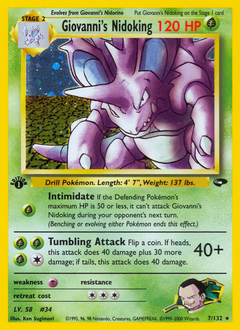 Giovanni's Nidoking — Gym Challenge 007