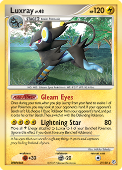 Luxray — Diamond & Pearl 007