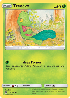 Treecko — Celestial Storm 007