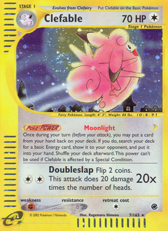 Clefable — Expedition Base Set 007