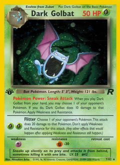 Dark Golbat — Team Rocket 007