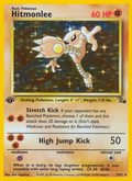 Hitmonlee — Fossil 007