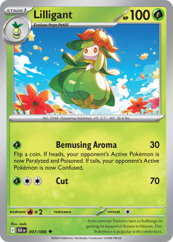 Lilligant — Black Bolt 007