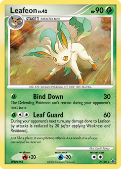 Leafeon — Majestic Dawn 007