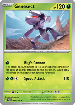 Genesect — Phantasmal Flames 008