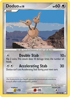 Doduo — Mysterious Treasures 080