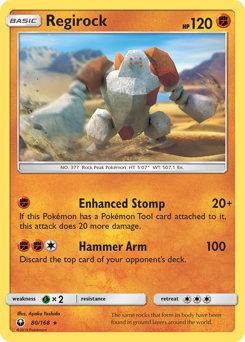 Regirock — Celestial Storm 080