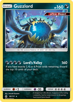 Guzzlord — Forbidden Light 080