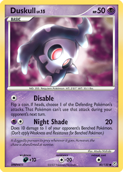 Duskull — Diamond & Pearl 080