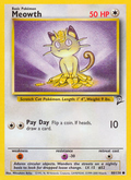 Meowth — Base Set 2 080