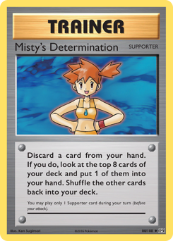 Misty's Determination — Evolutions 080