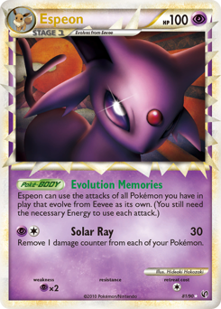 Espeon — HS—Undaunted 081