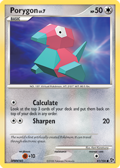 Porygon — Great Encounters 081