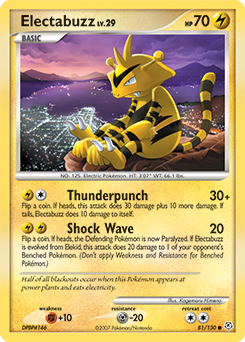 Electabuzz — Diamond & Pearl 081