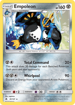 Empoleon — Forbidden Light 081