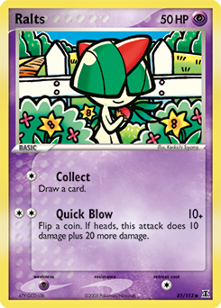 Ralts — Delta Species 081